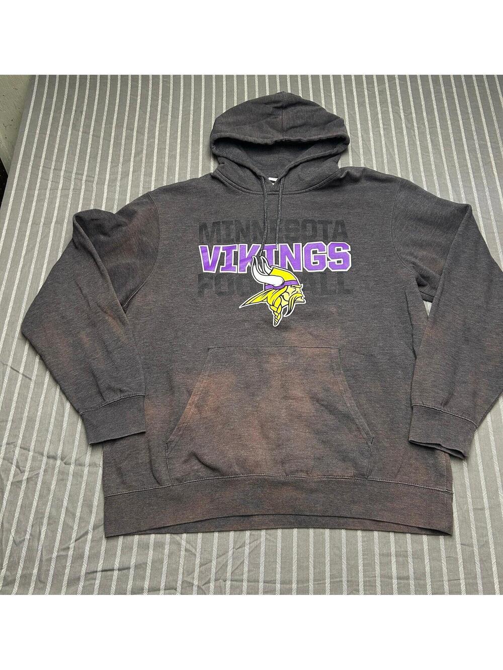 Majestic NFL Minnesota Vikings Hoodie Men's XL